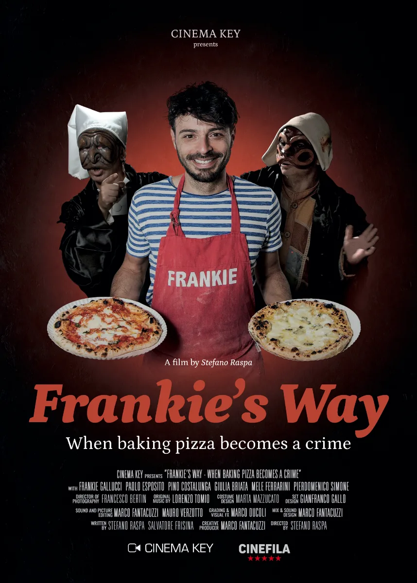 Poster for Frankie’s Way - When Baking Pizza Becomes a Crime